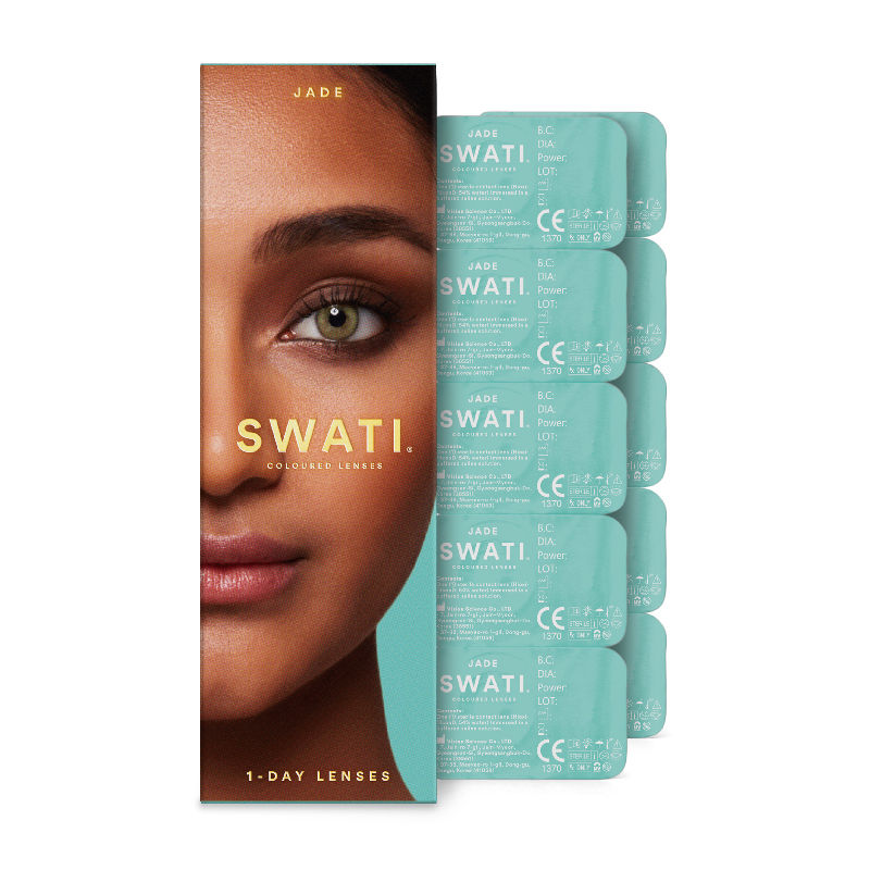 Coloured Contact Lenses Jade 1 Day Power 0.00
