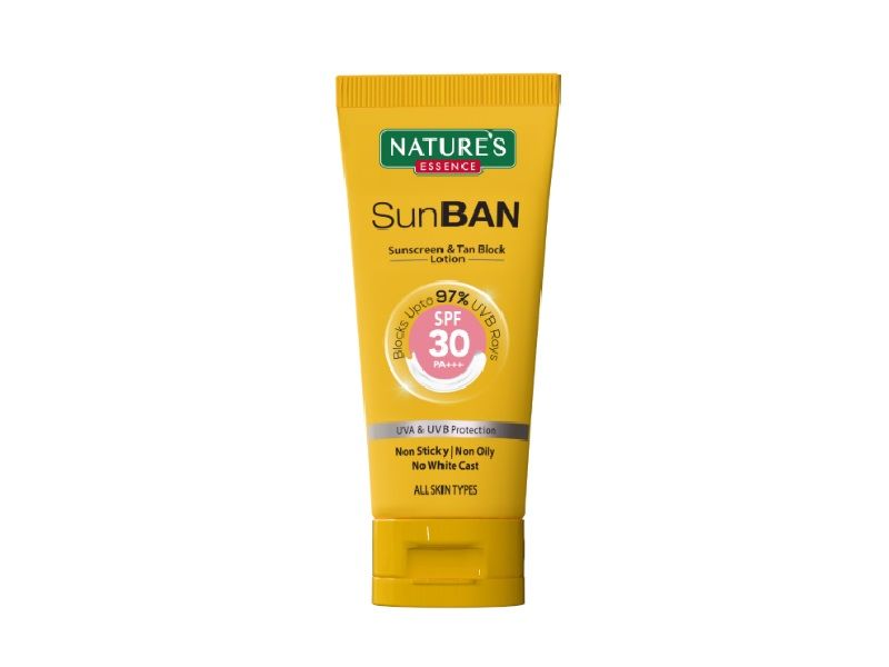 Sunban Spf 30 Pa+++ Sunscreen & Tan Block Lotion