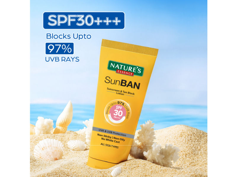 Sunban Spf 30 Pa+++ Sunscreen & Tan Block Lotion