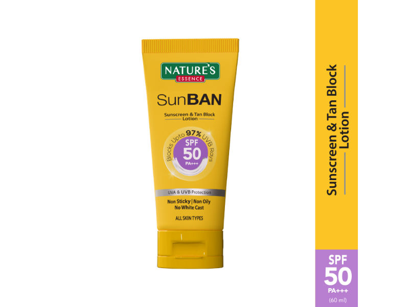 Sunban Spf 50 Pa+++ Sunscreen & Tan Block Lotion
