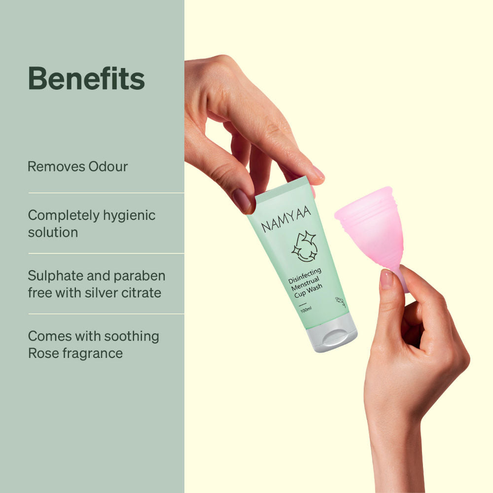 Disinfecting Menstrual Cup Wash Paraben & Sulphate Free