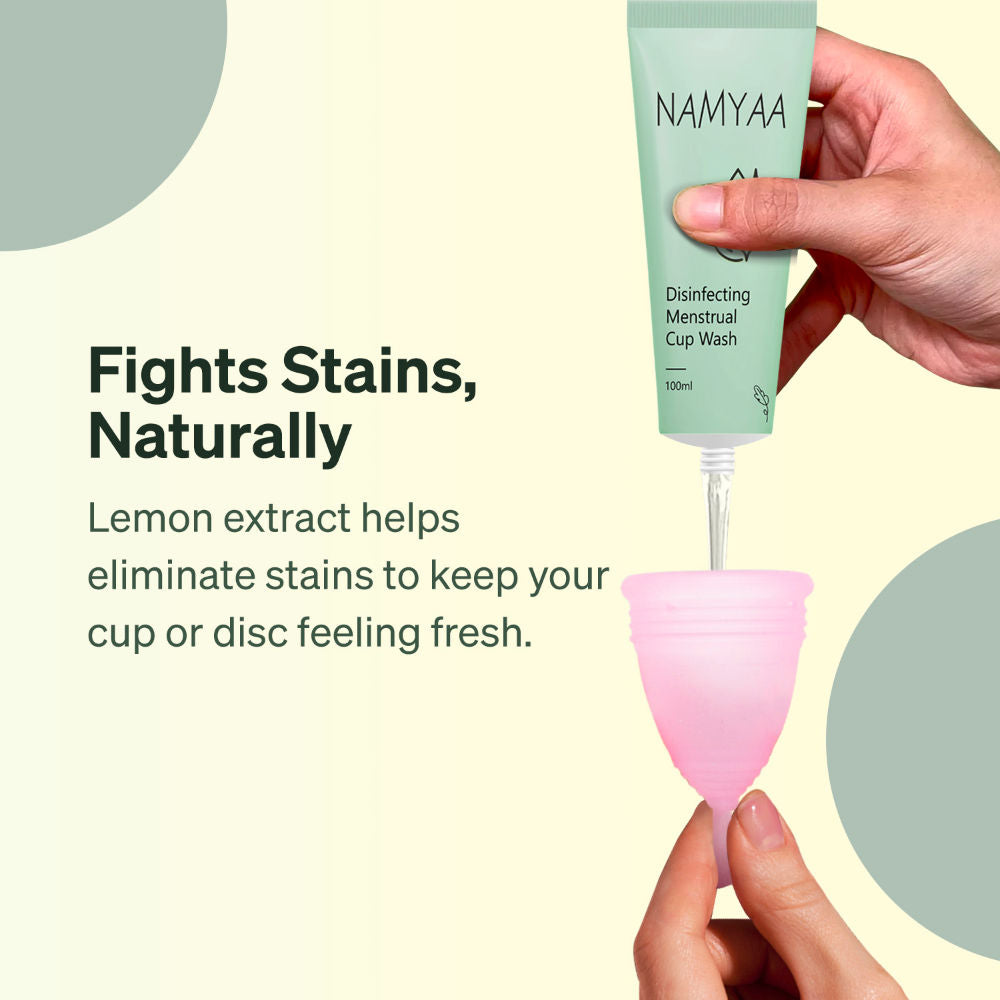 Disinfecting Menstrual Cup Wash Paraben & Sulphate Free
