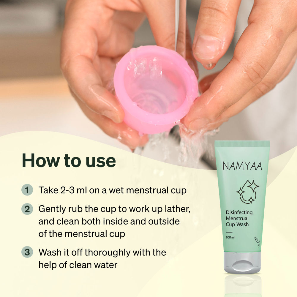Disinfecting Menstrual Cup Wash Paraben & Sulphate Free