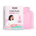 Hot Water Bag for Cramps & Pain Relief - Soft Cuddle Buddy with Removable Cover