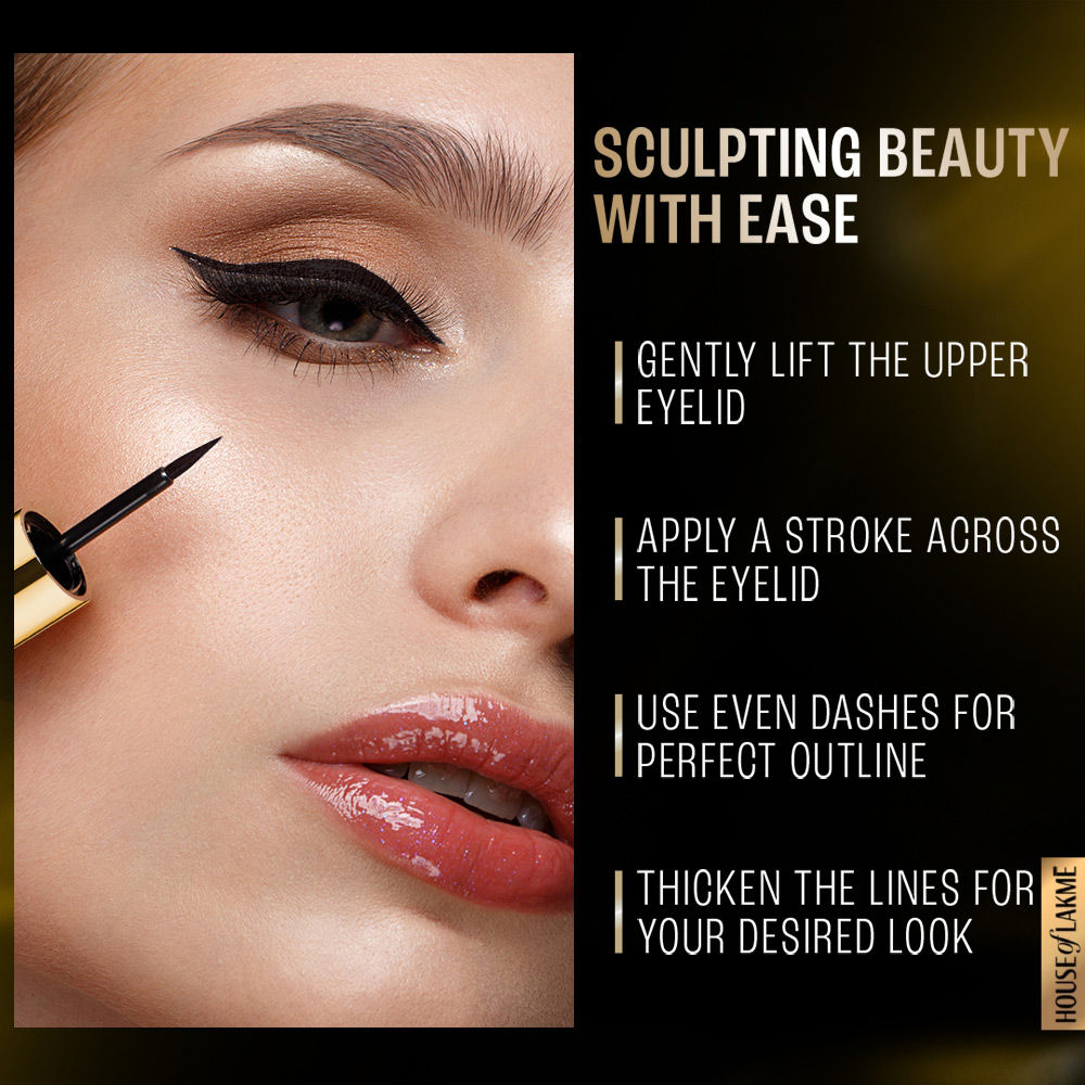 Unreal Precision Liquid Eye Liner Lightweight & Smudgeproof Eye Liner