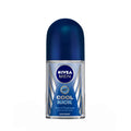Men Deodorant Roll On, Cool Kick, 48h Long lasting Freshness - 25ml