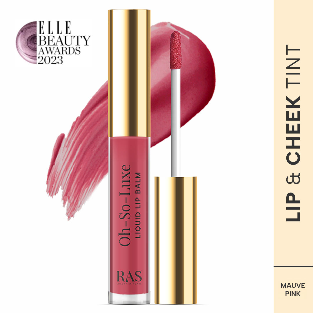 Oh So Luxe Lip & Cheek Tint Balm with Vitamin E, Shea Butter - Mauve Pink