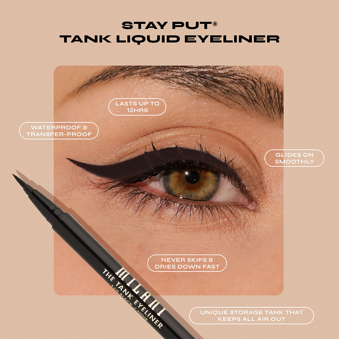 Stay Put Tank Liquid Eyeliner - Brown