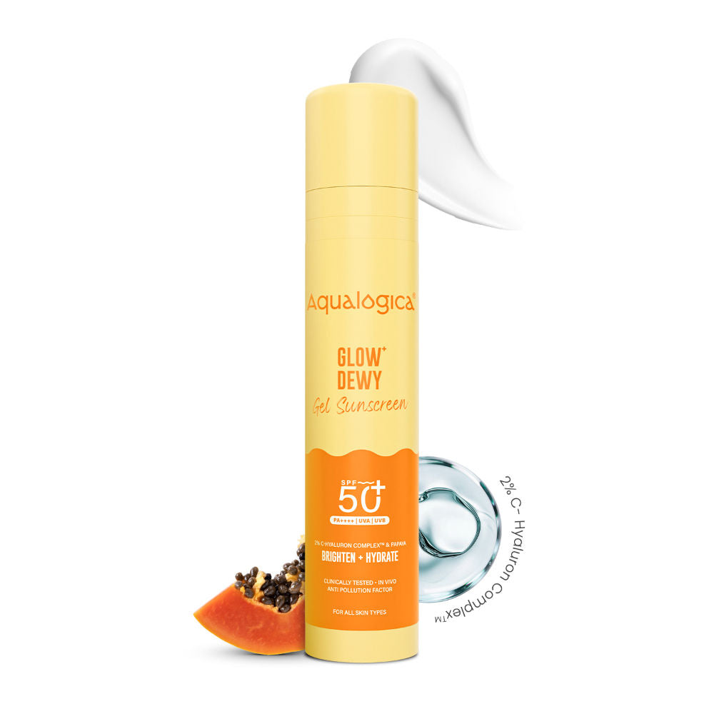 Glow+ Dewy Sunscreen Gel SPF 50+ PA++++