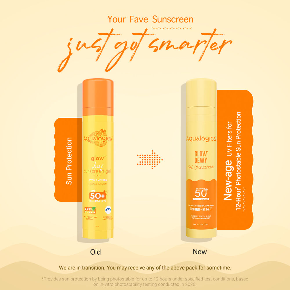 Glow+ Dewy Sunscreen Gel SPF 50+ PA++++