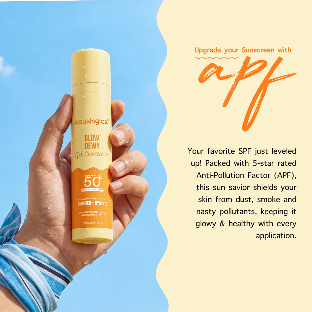 Glow+ Dewy Sunscreen Gel SPF 50+ PA++++
