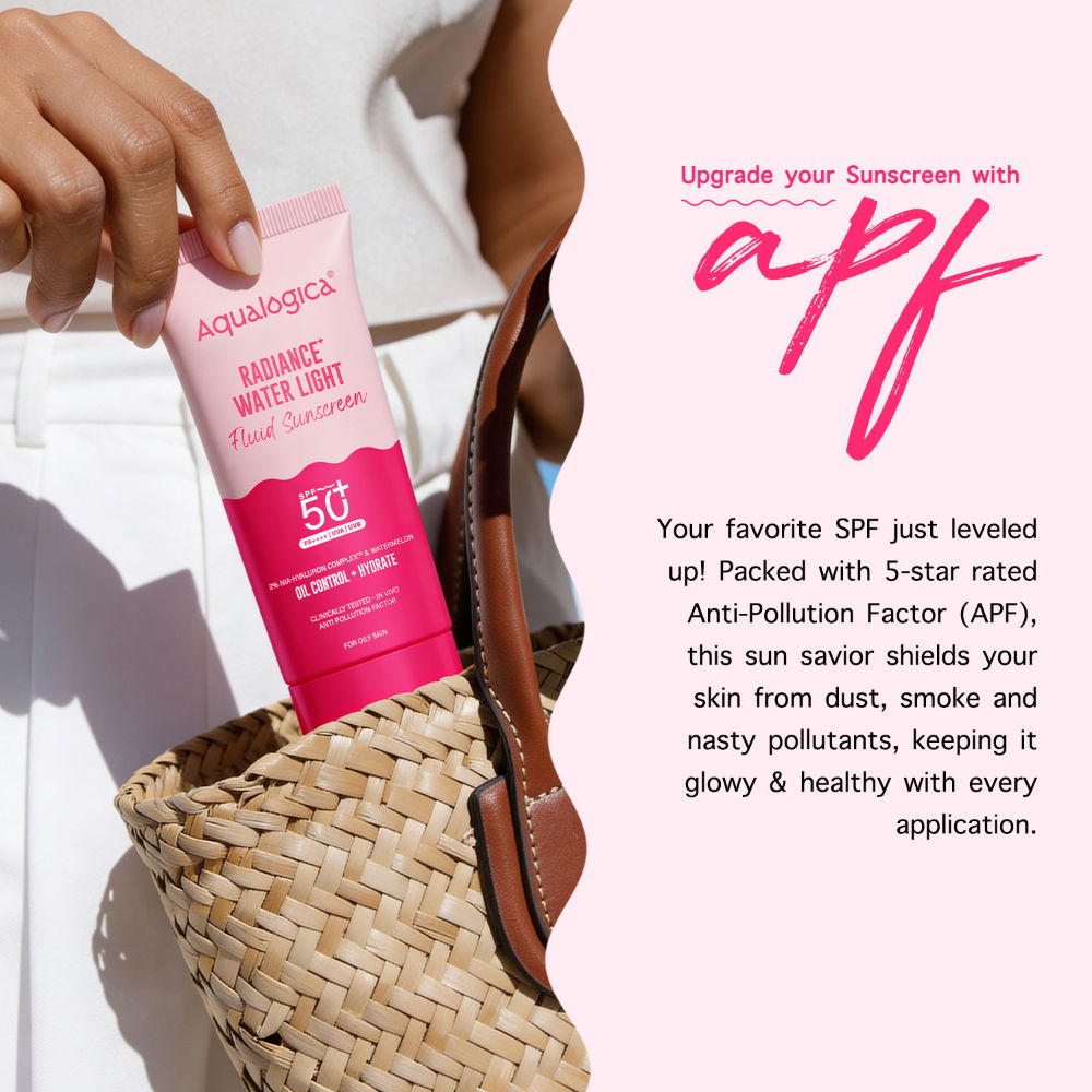 Radiance Fluid Sunscreen SPF50+ PA++++ with Niacinamide & Watermelon For Oily Skin