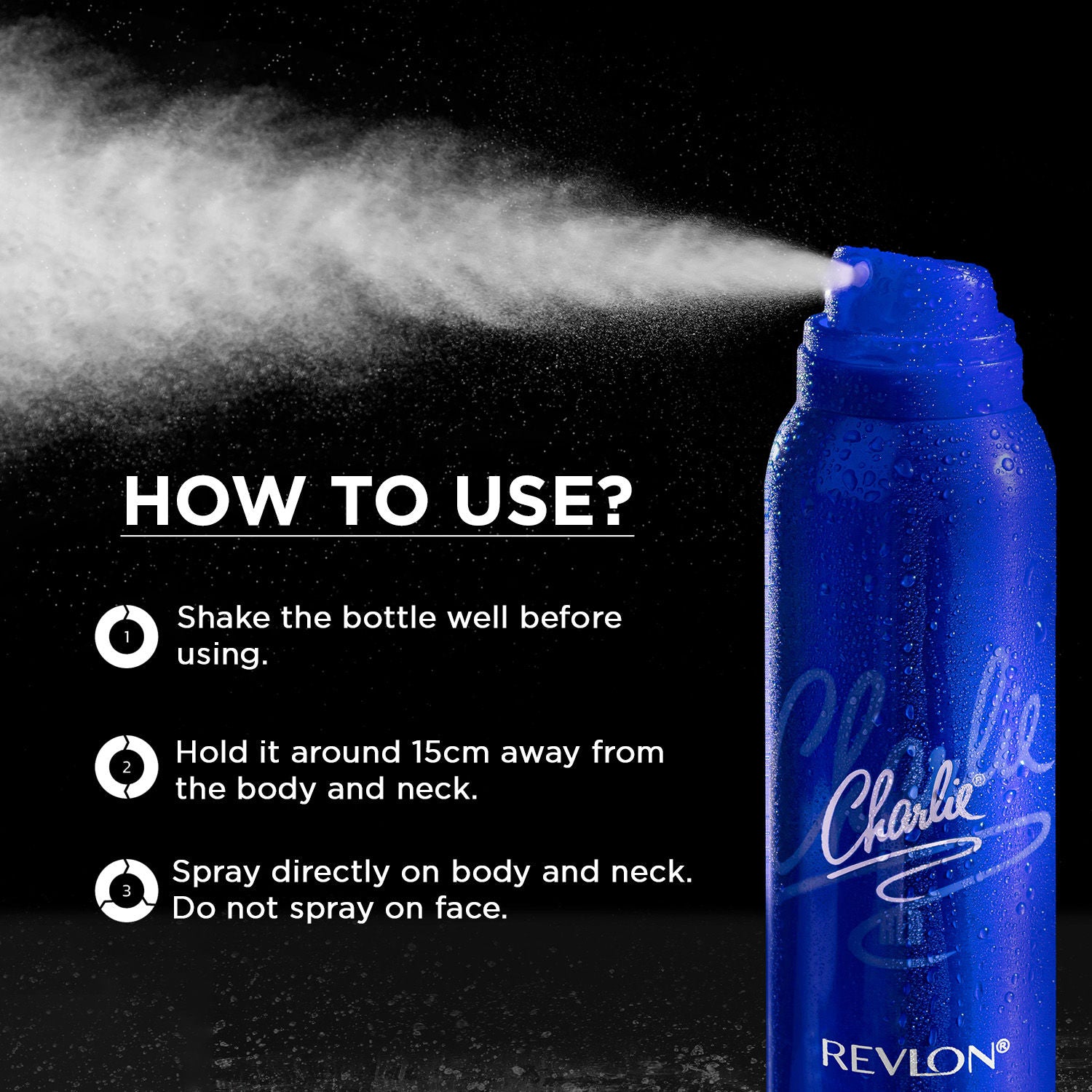 Charlie Blue Perfumed Body Spray For Her
