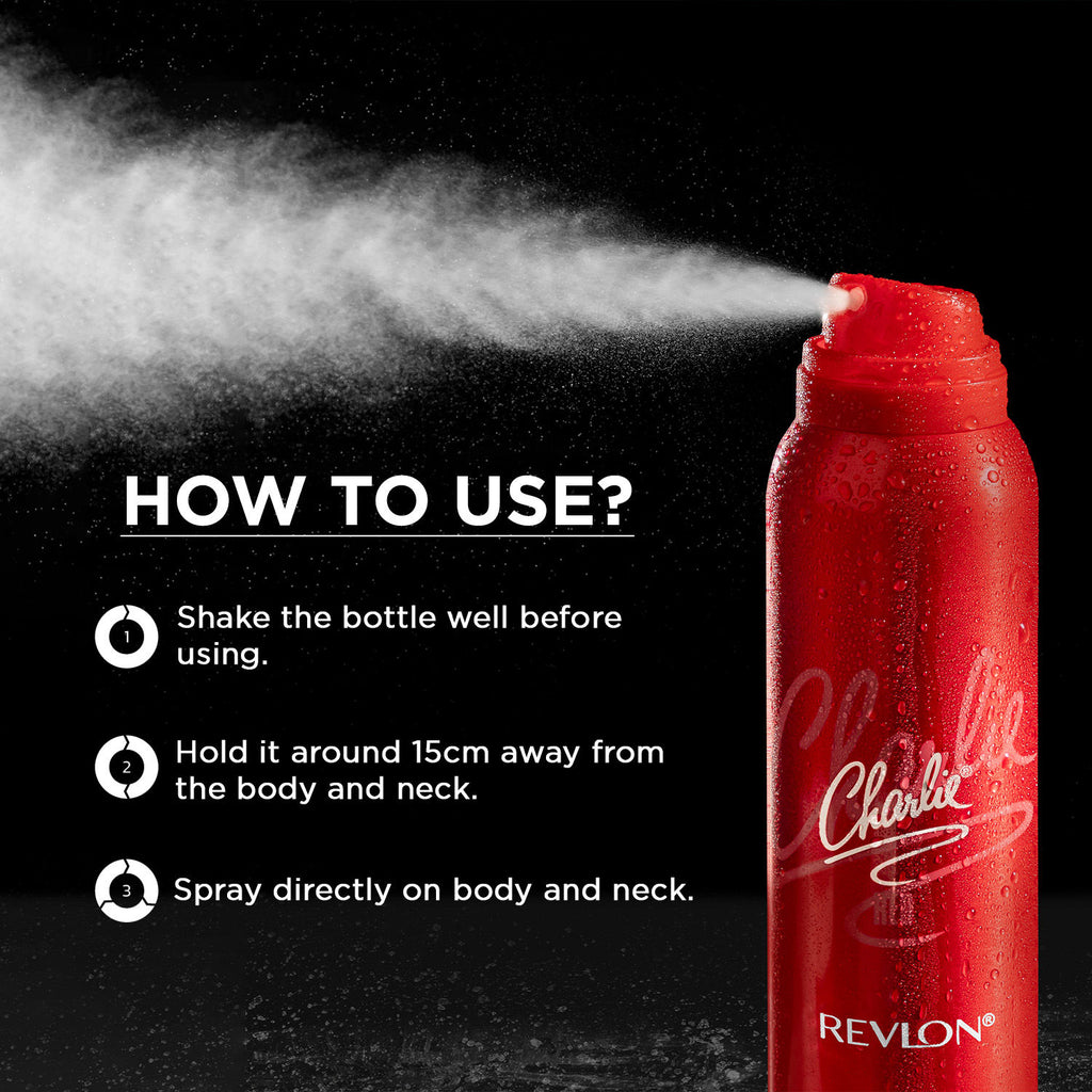 Charlie Red Perfumed Body Spray For Her