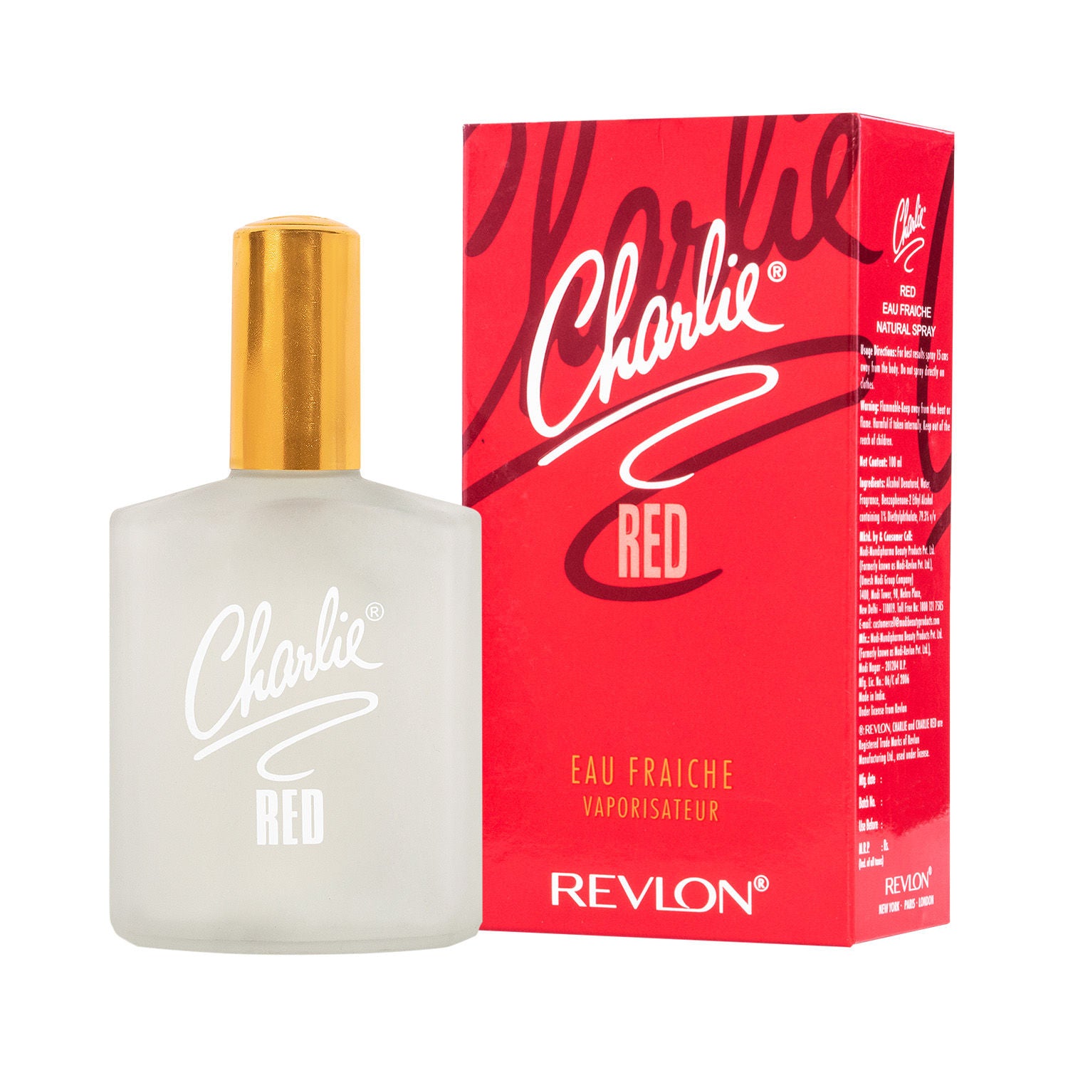 Charlie Red EAU Fraiche Vaporisateur For Her