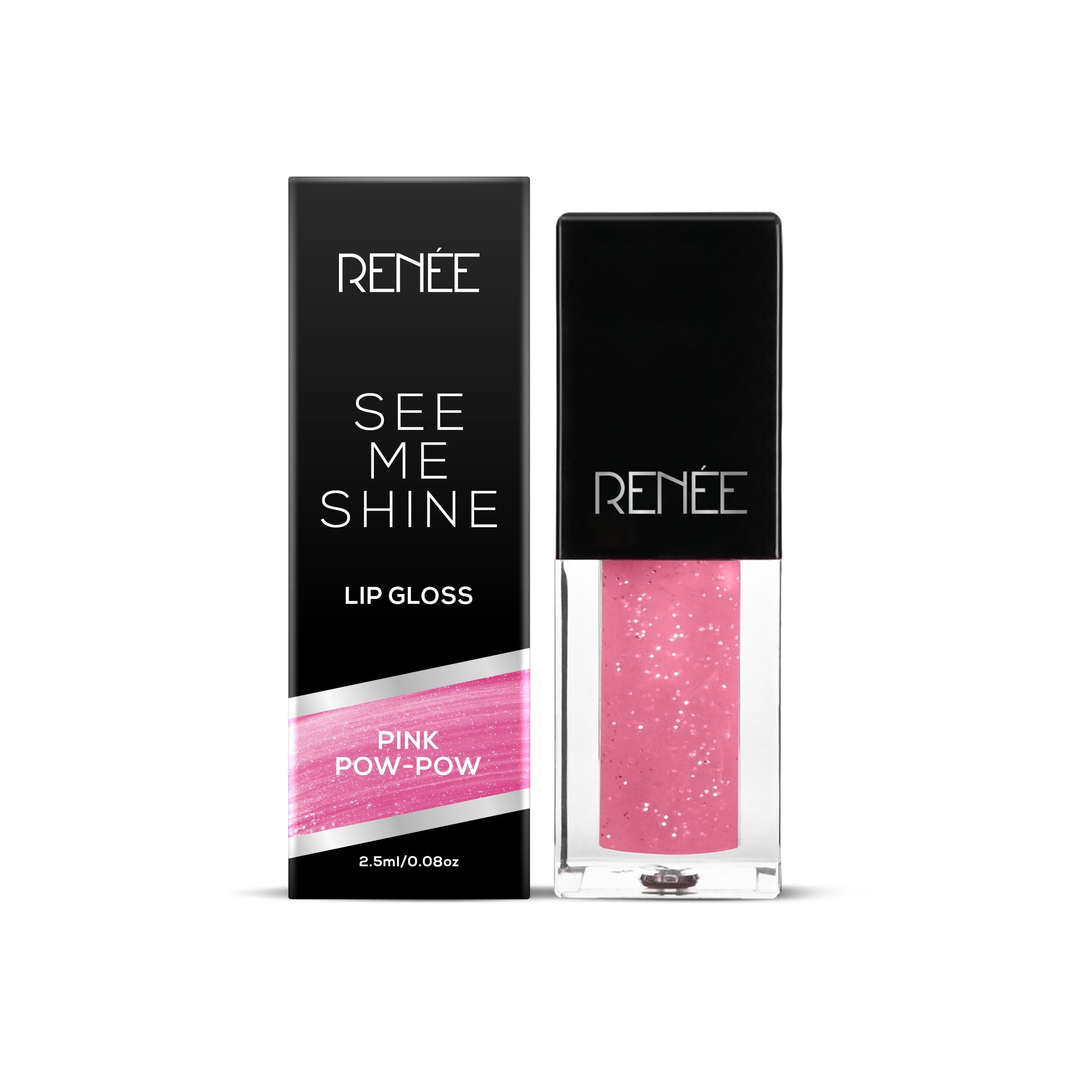 See Me Shine Lip Gloss - Pink Pow Wow