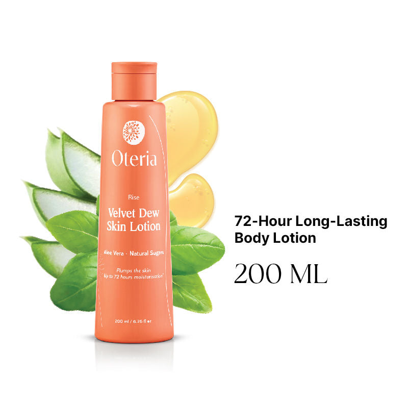 Velvet Dew Body Lotion With Aloe Vera 72+ Hrs Moisturisation For Dewy skincare