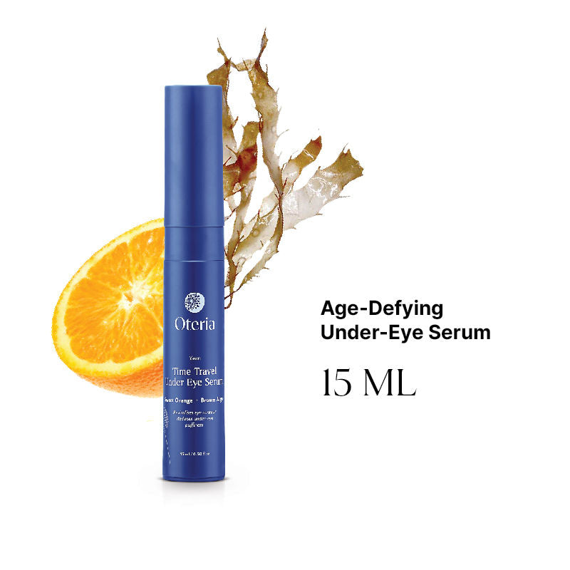 Under Eye Serum for Dark Circles And Puffiness With Brown Algae and Sweet Orange