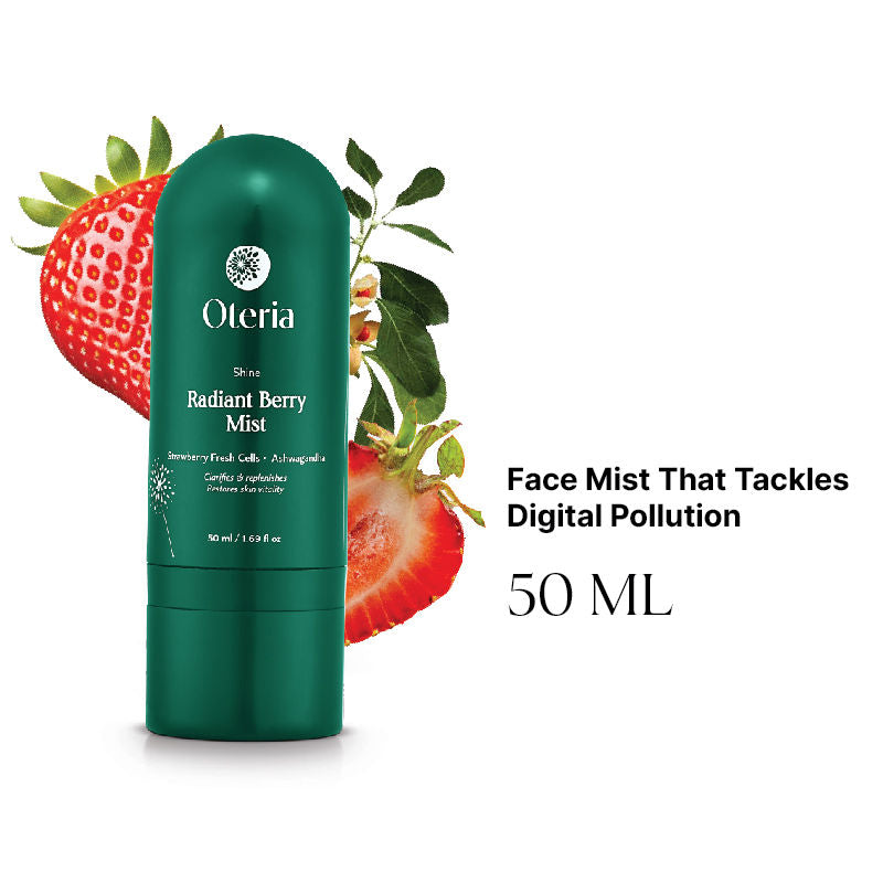 Berry Face Mist And Toner Vegan Fresh Strawberry Fruit Cells For Mid-day Skin Glow Unisex