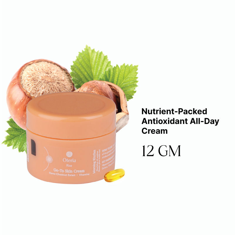 Go-To Skin Cream Vitamin A And E With Horse Chestnut Seed Extract For Glowing Skin - 12g