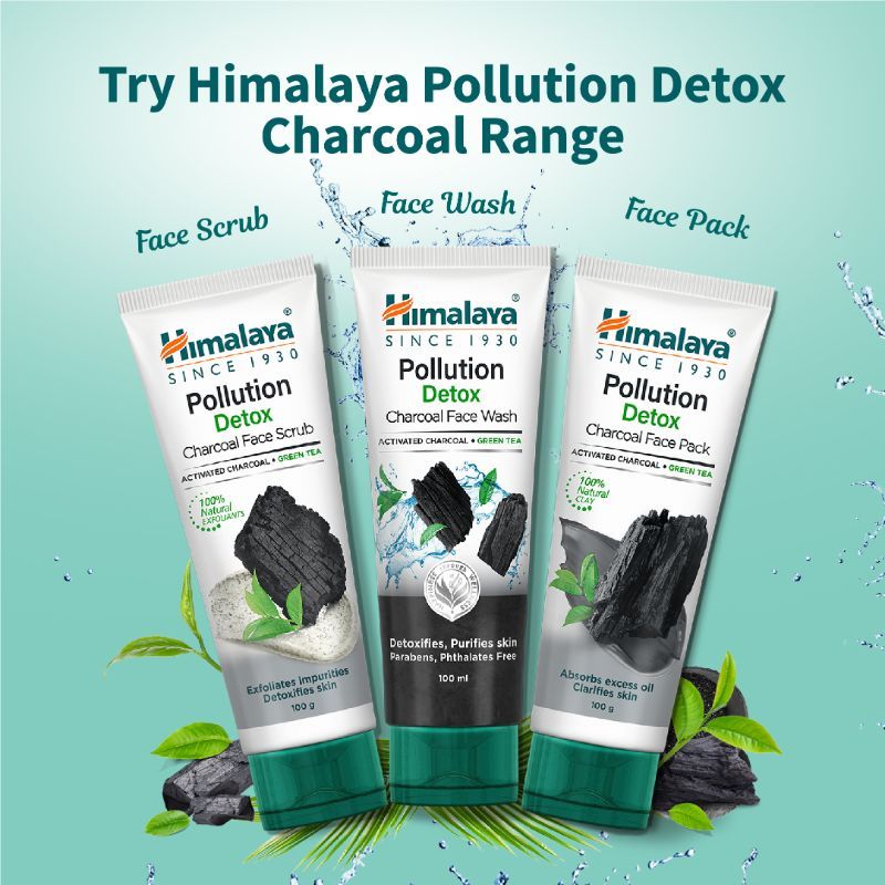Pollution Detox Charcoal Face Wash