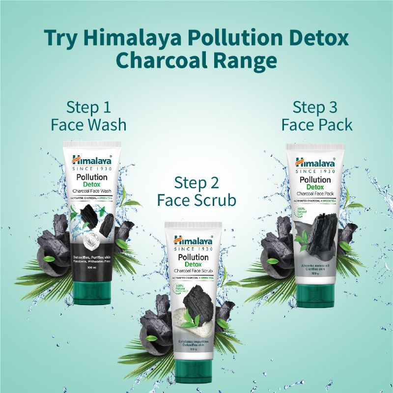 Pollution Detox Charcoal Face Scrub