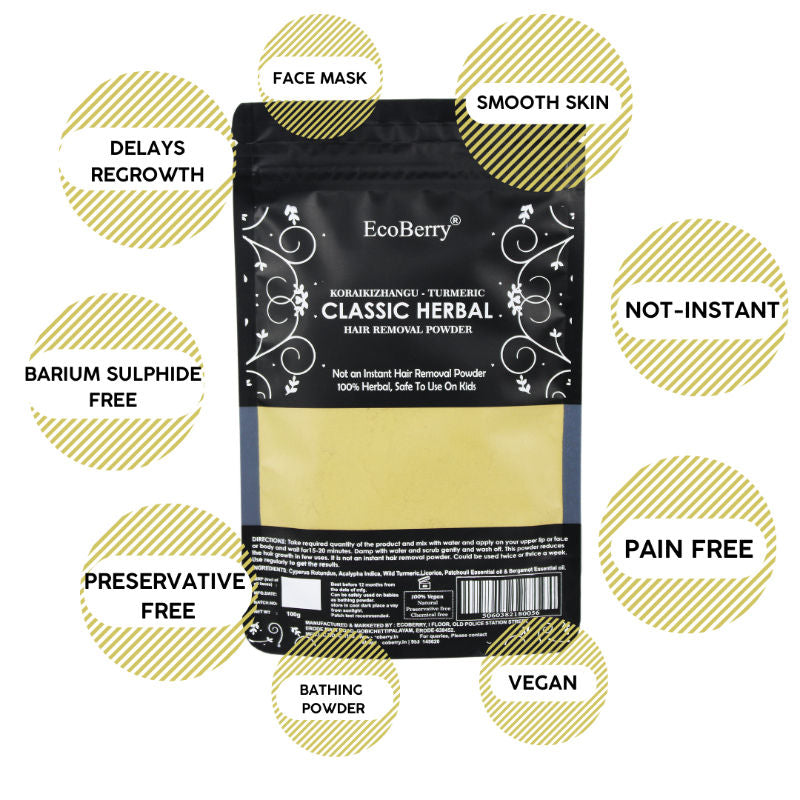 Koraikizhangu Hair Removal Powder