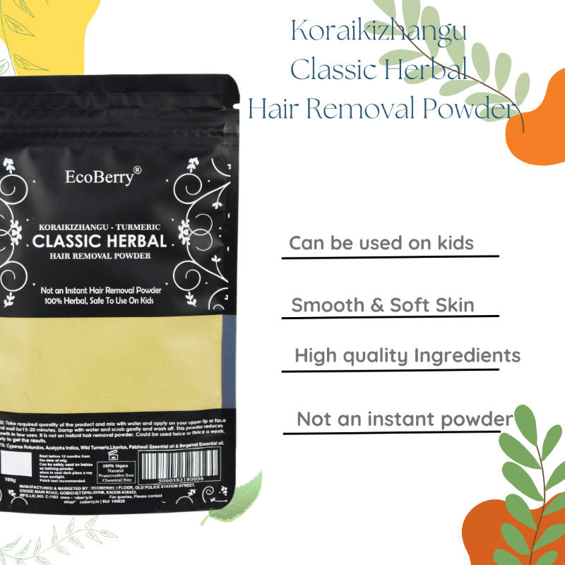 Koraikizhangu Hair Removal Powder