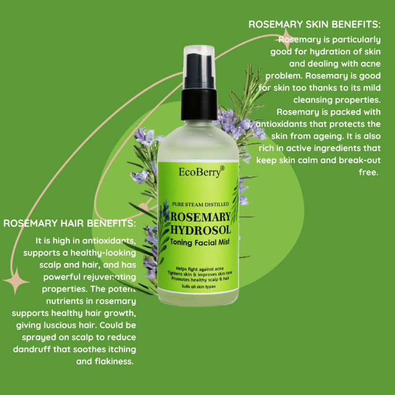 Rosemary Water Spary for Hair Growth