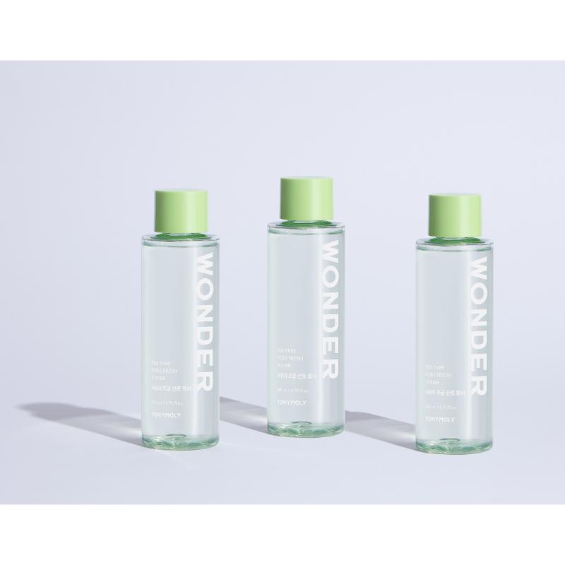 Korean Wonder Tea Tree Pore Fresh Toner to Soothe & Control Oily Skin