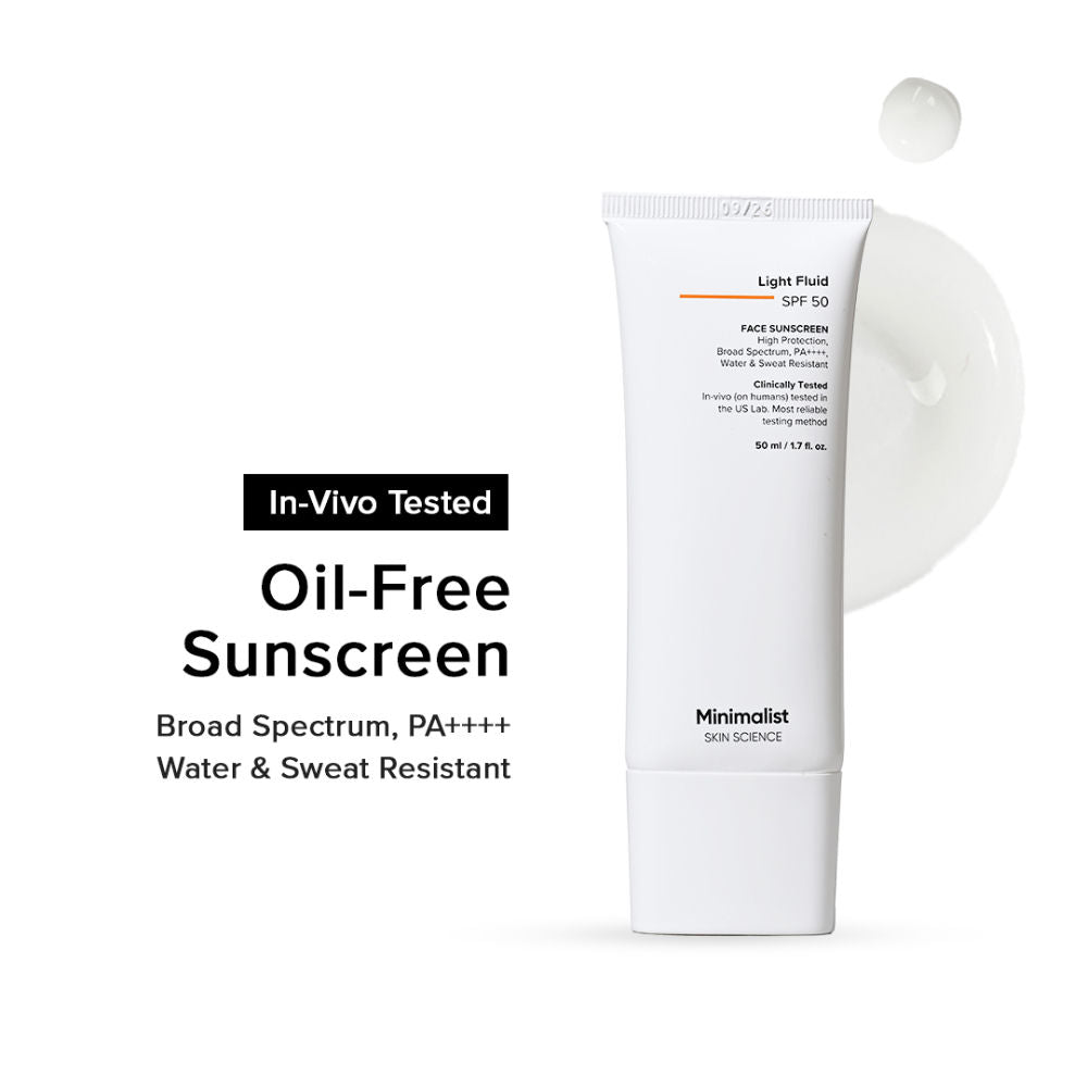 Light Fluid SPF 50 Face Sunscreen