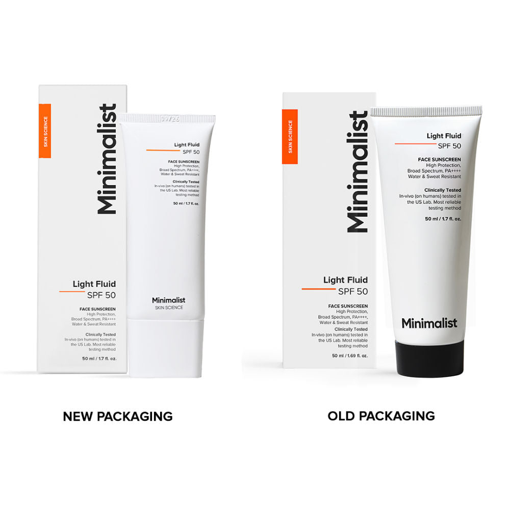 Light Fluid SPF 50 Face Sunscreen