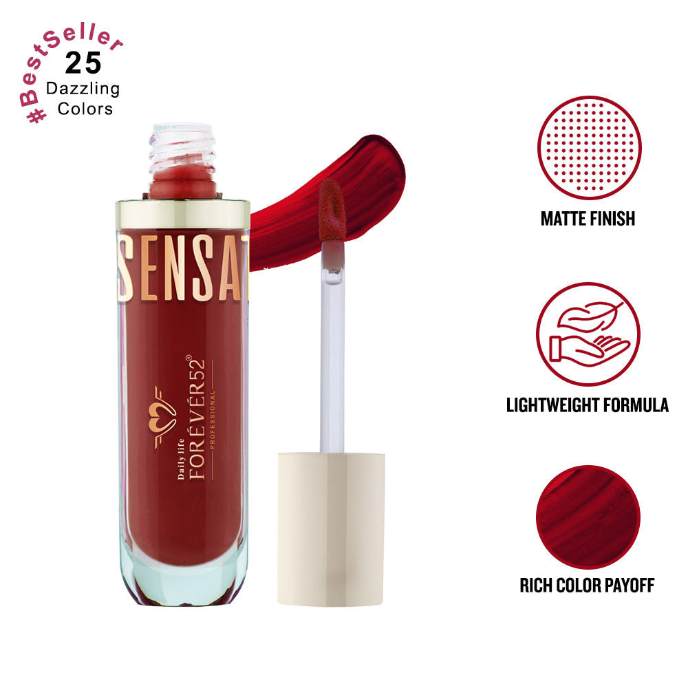 Sensational Lip Liquid Lipstick - Plum Wine-019