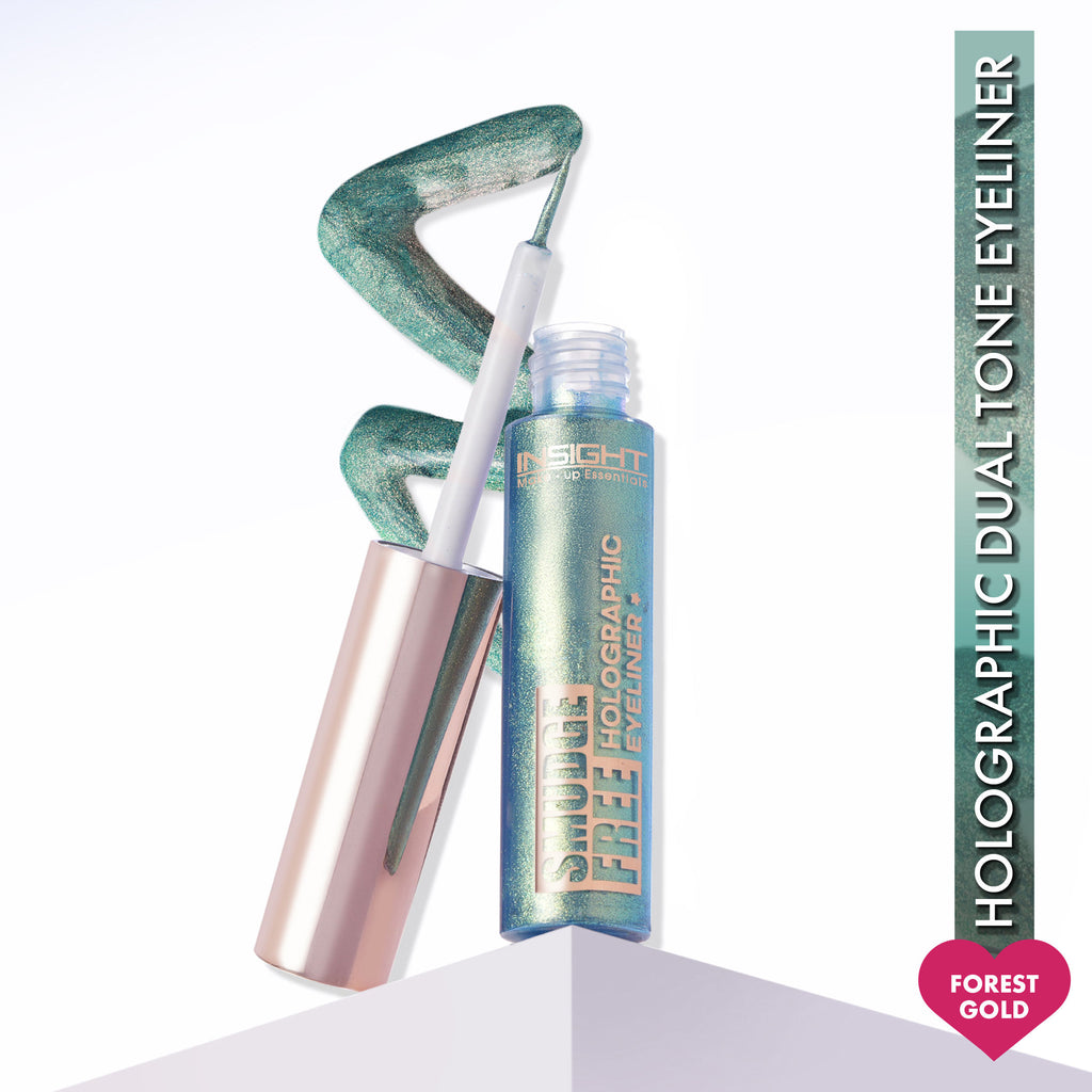 Smudge Free Holographic Eyeliner, Dual Tone Effect