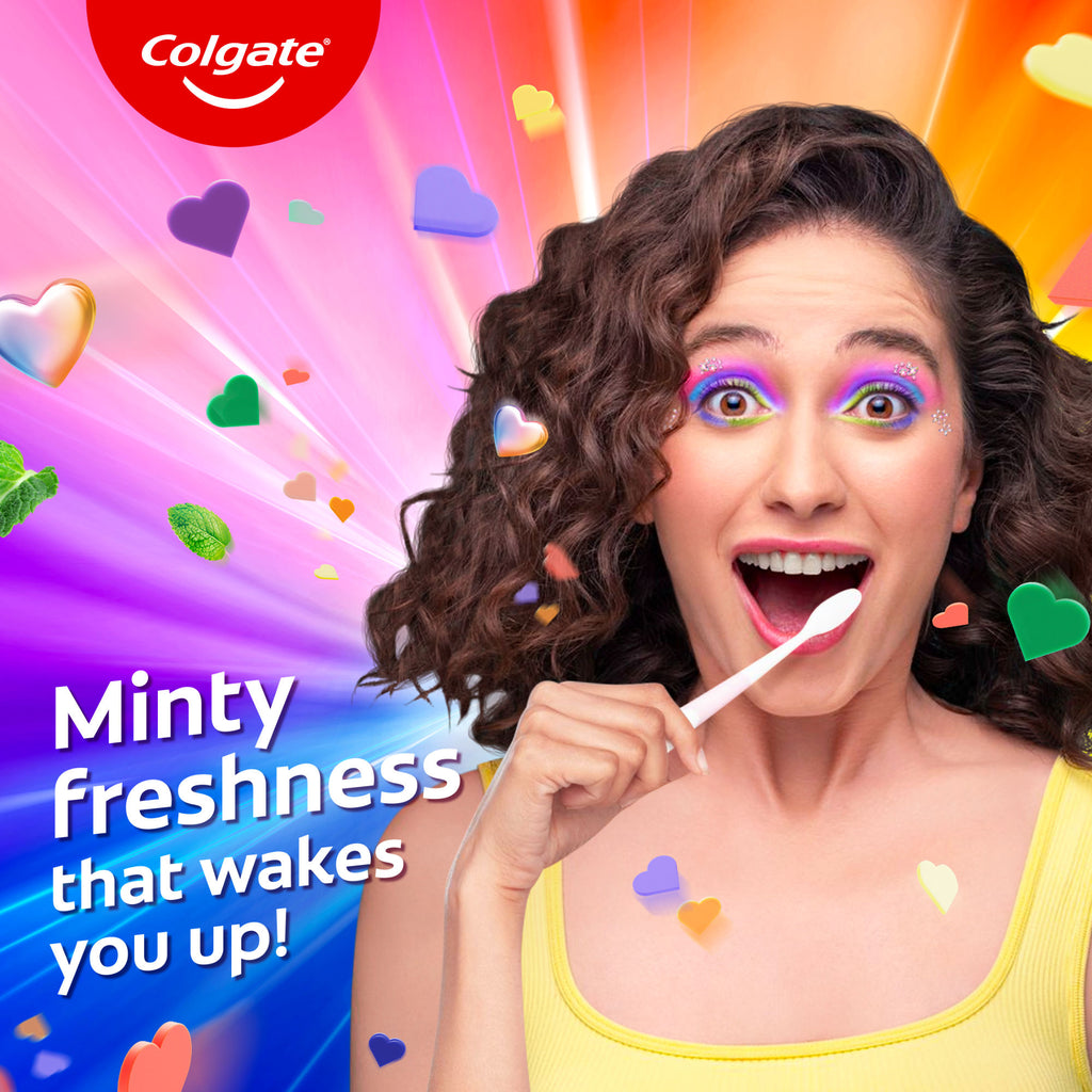 Maxfresh Rainbow Fresh Toothpaste With Cooling Crystals
