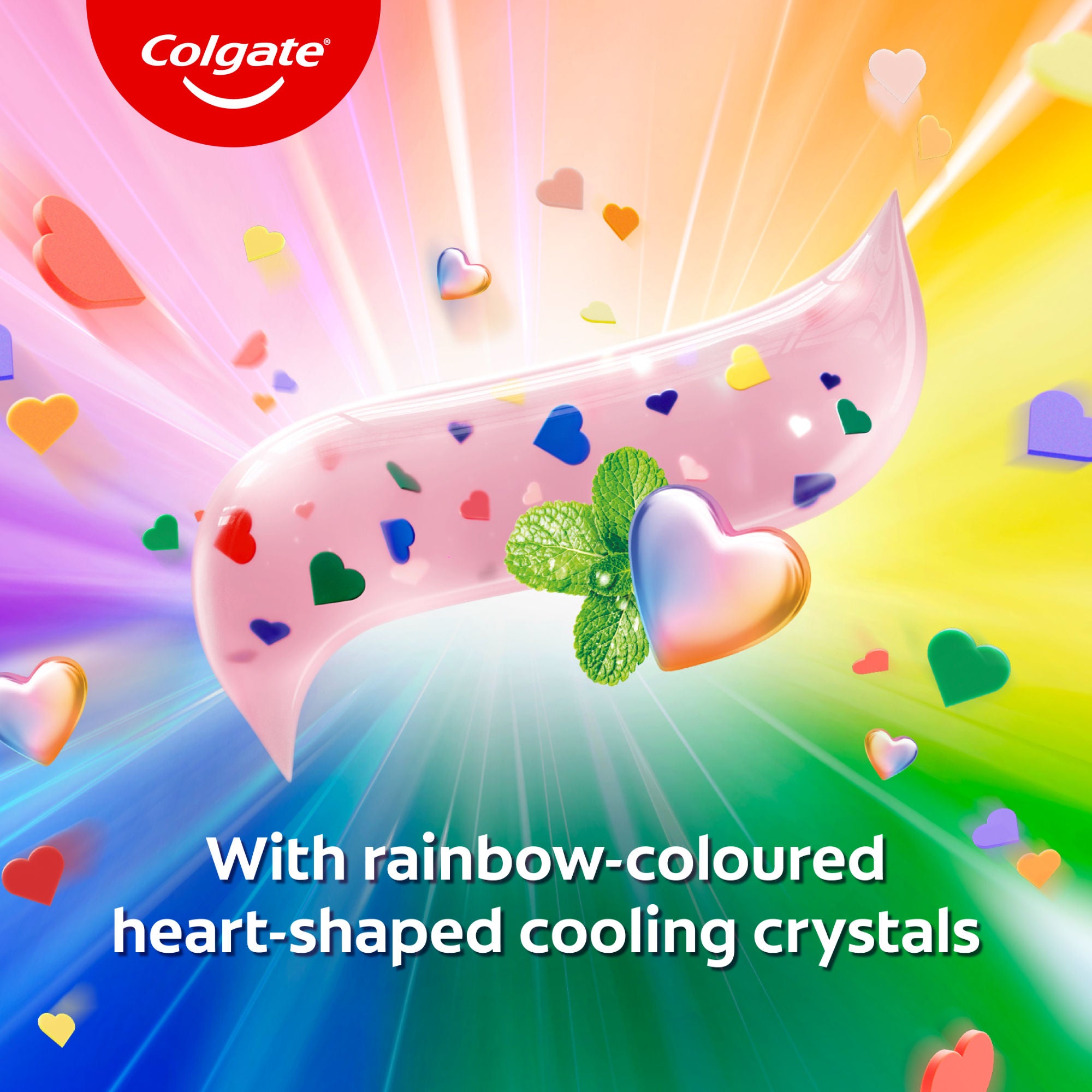 Maxfresh Rainbow Fresh Toothpaste With Cooling Crystals