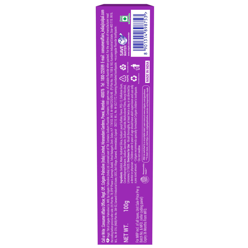Maxfresh Rainbow Fresh Toothpaste With Cooling Crystals