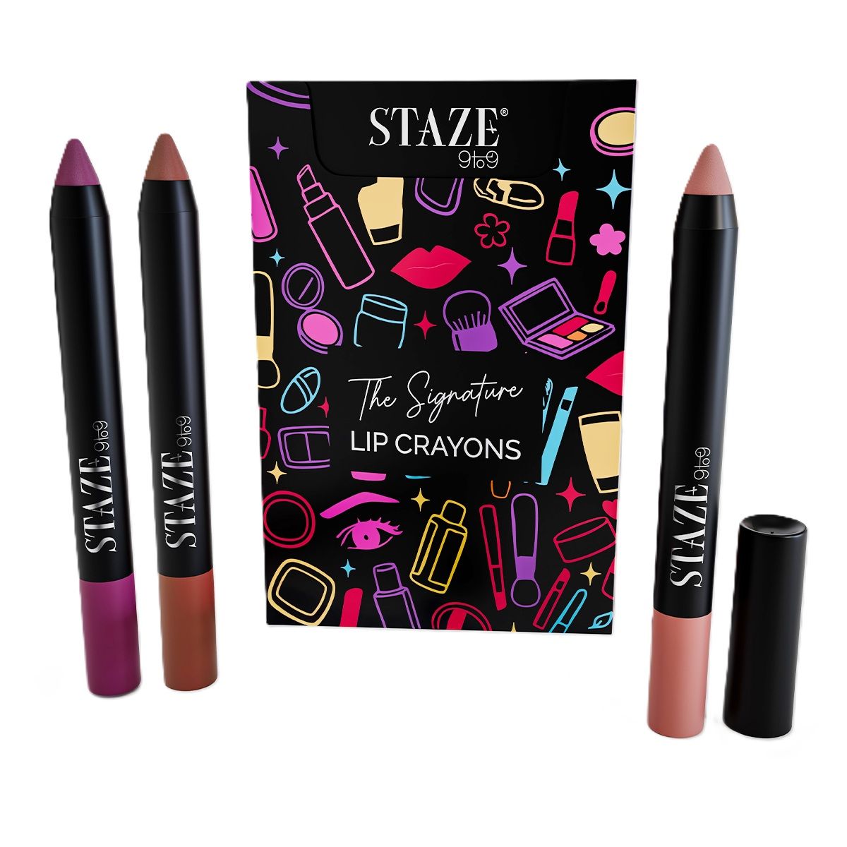 The Signature Lip Crayons - Lipstick Set