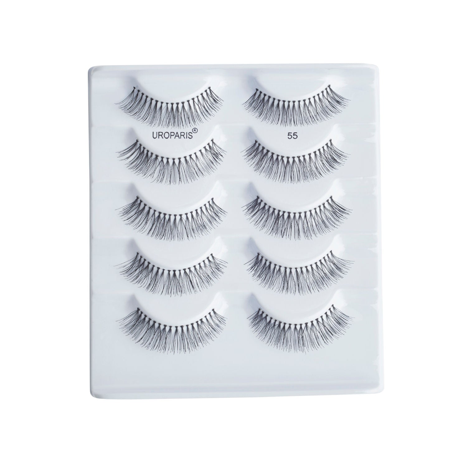 Human Hair Eyelashes 55 - Black