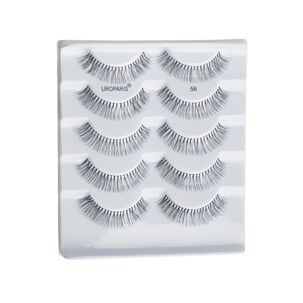 Human Hair Eyelashes 56 - Black