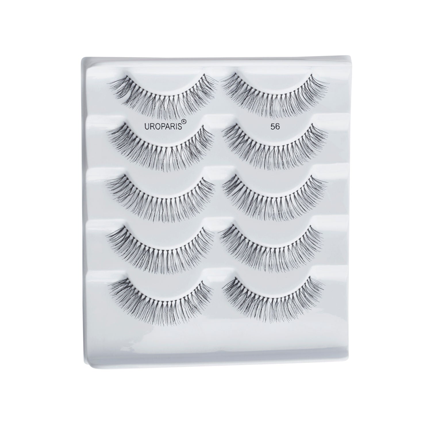 Human Hair Eyelashes 56 - Black