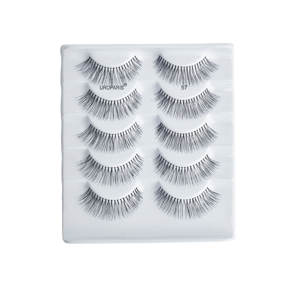 Human Hair Eyelashes 57 - Black