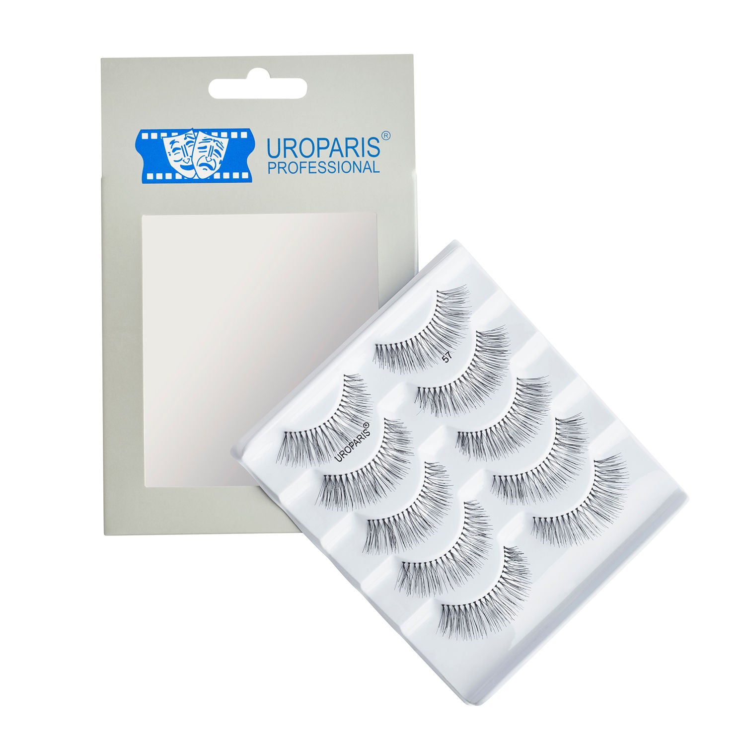 Human Hair Eyelashes 57 - Black