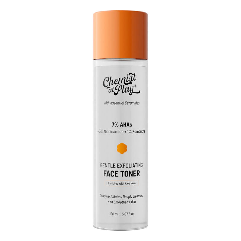 Gentle Exfoliating Face Toner For Glowing Skin