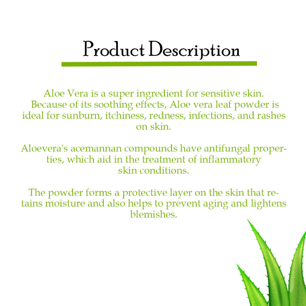 Aloe Vera Leaf Powder
