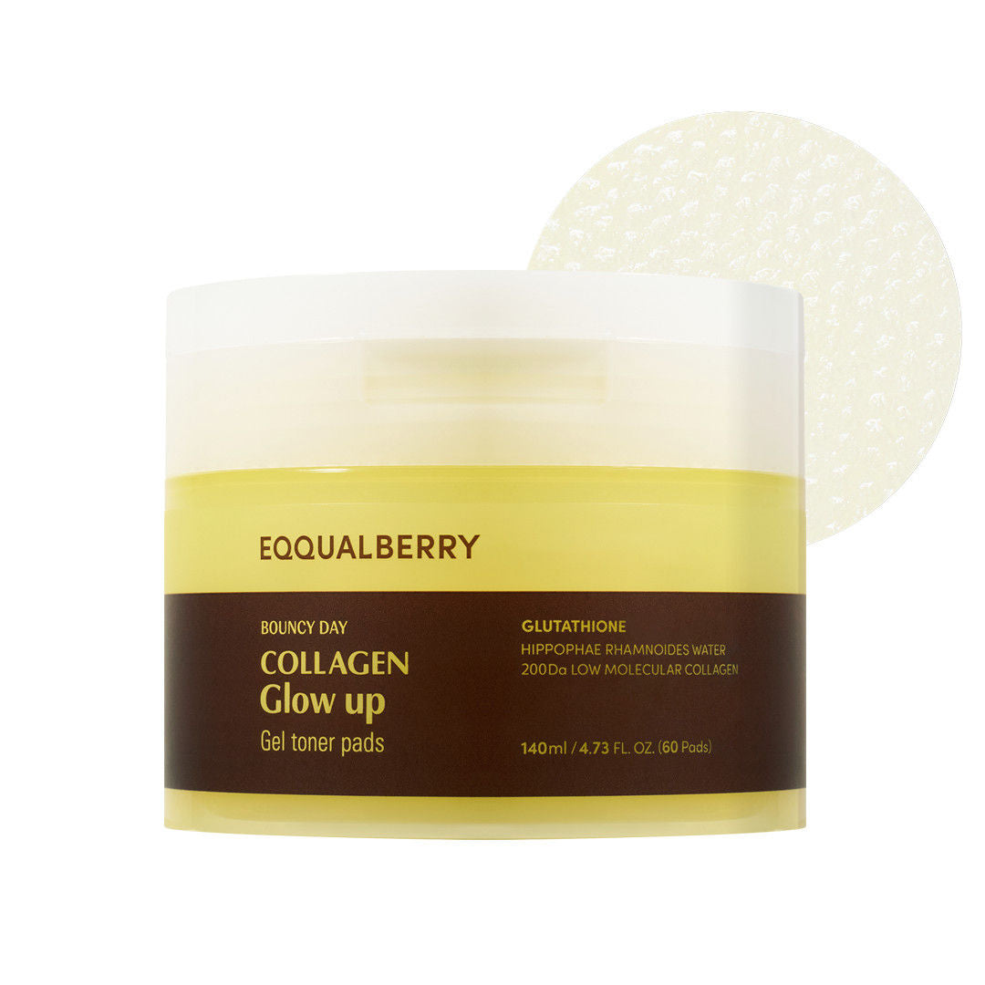 Collagen Glow-Up Gel Pads – Sea Buckthorn, Brightening & Even-Toned Skin