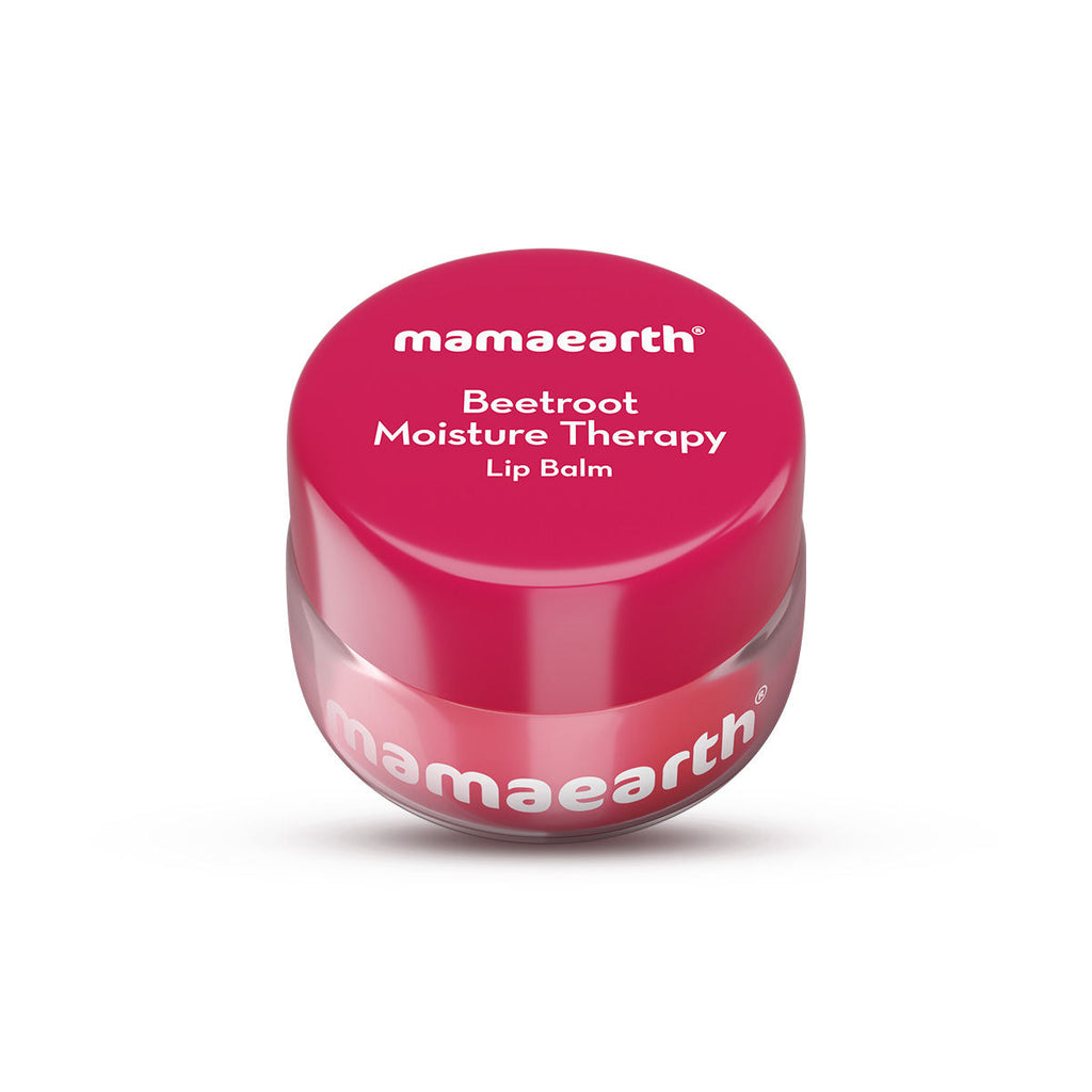 Beetroot Moisture Therapy Lip Balm with Hyaluronic Acid for Dry and Chapped Lips
