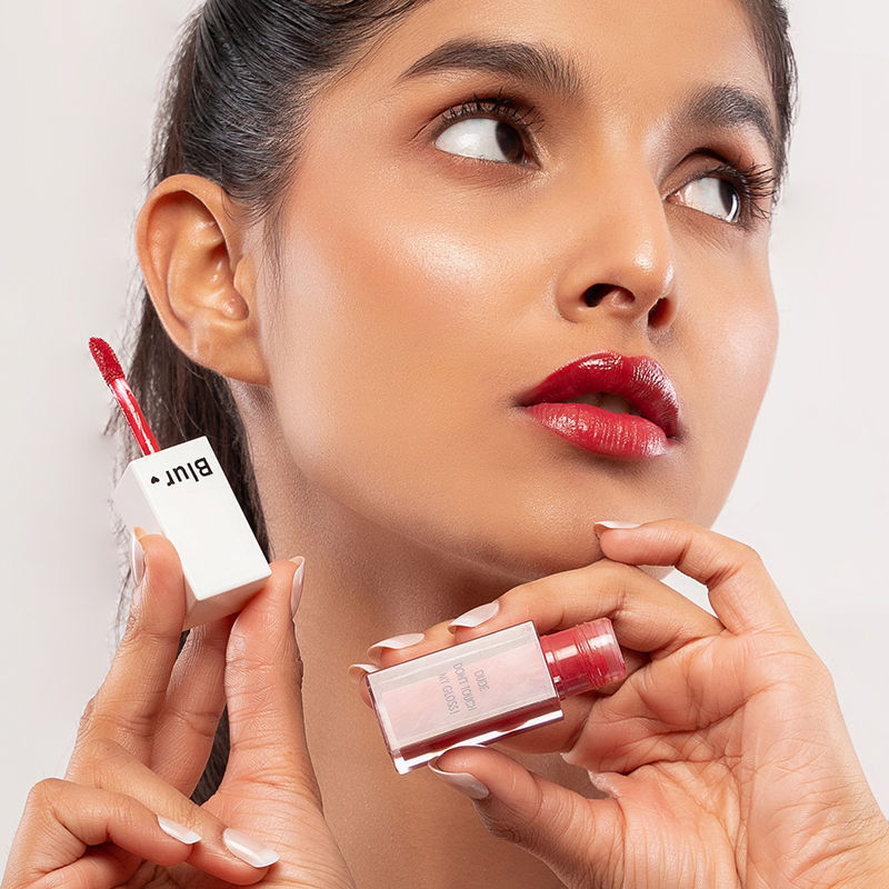 INDIA Dude Don't Touch My Gloss - Wine
