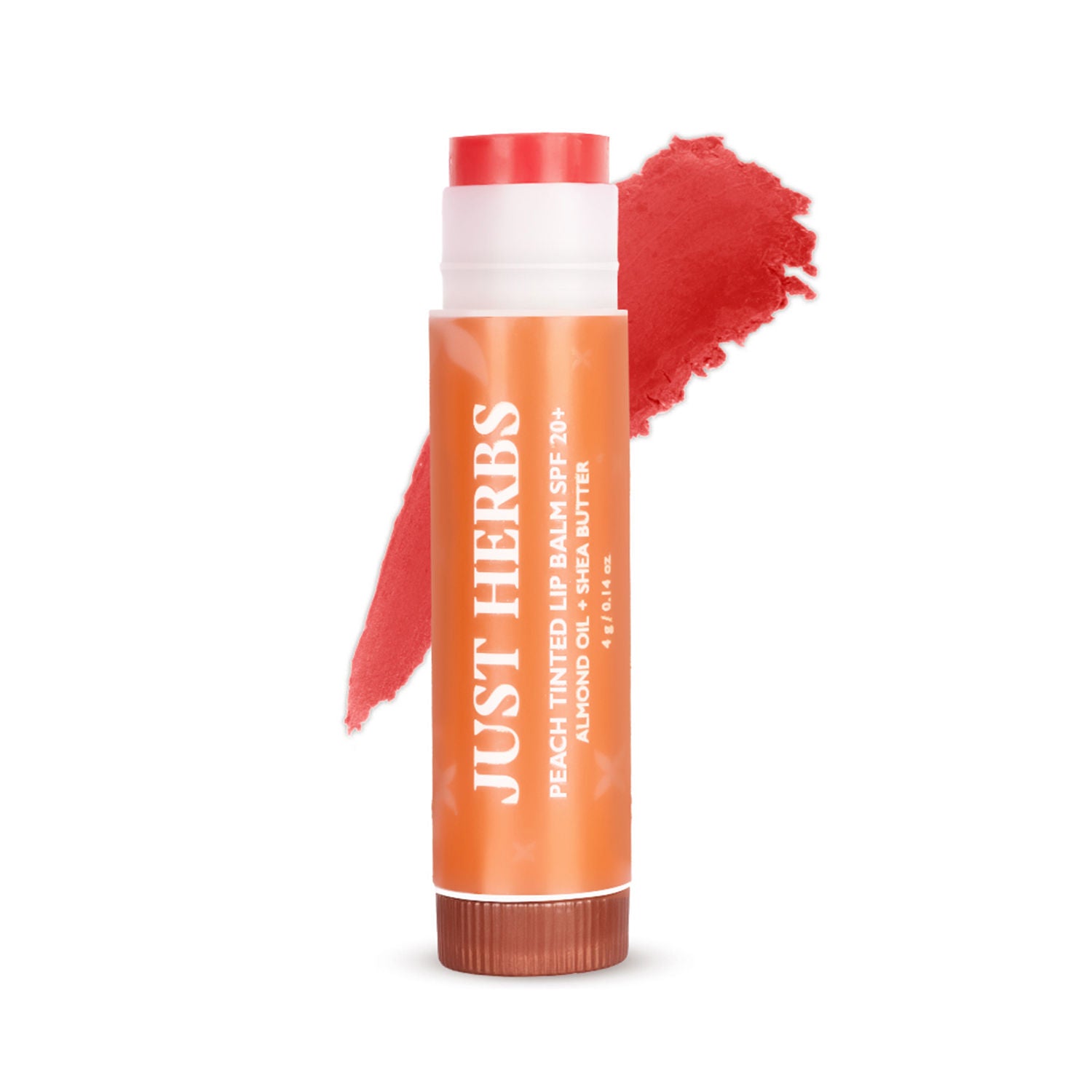 Tinted Lip Balms Spf 20+ - Peach