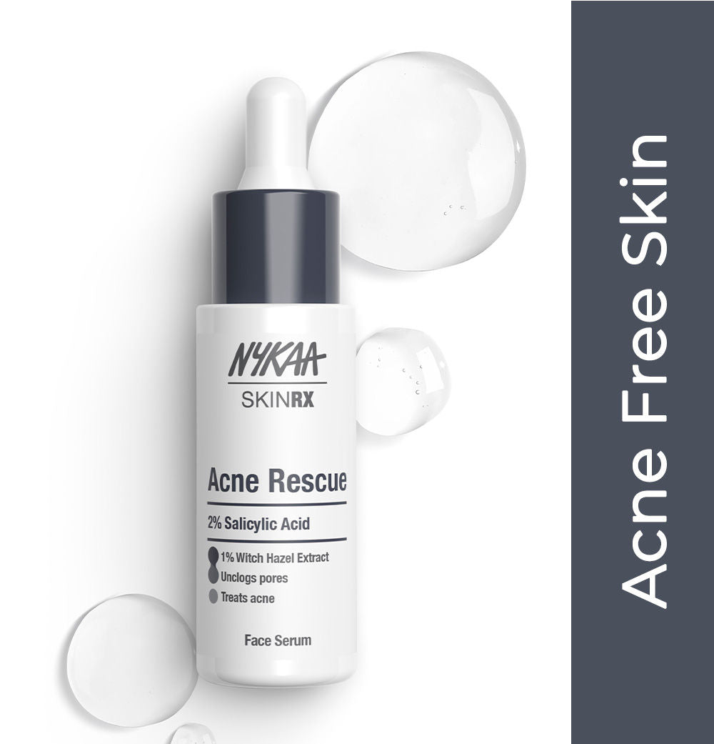 Nykaa SKINRX 2% Salicylic Acid Face Serum For Acne, Blackheads, Whiteheads & Clear Skin